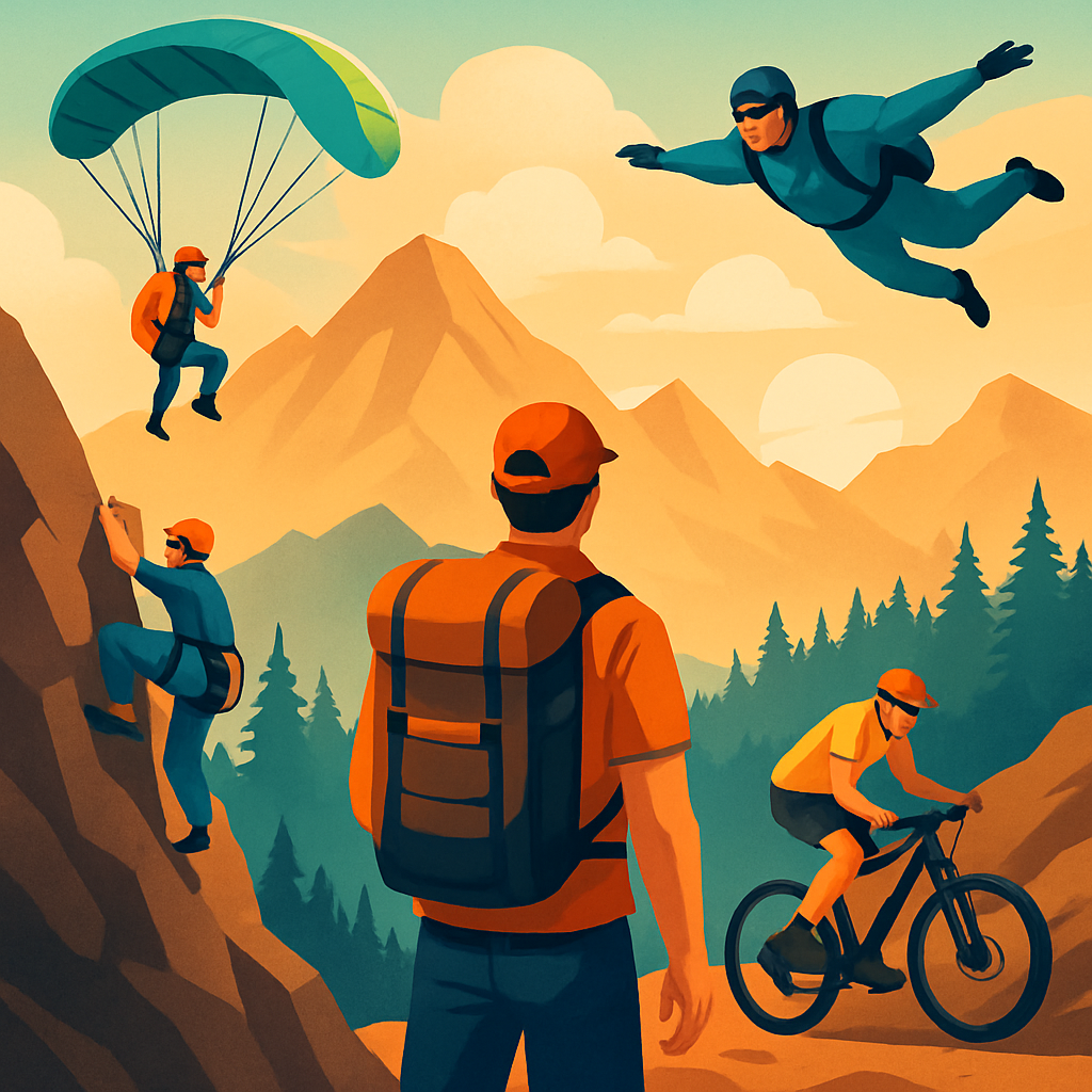 7 tips voor avontuurlijke reizigers en extreme sporten