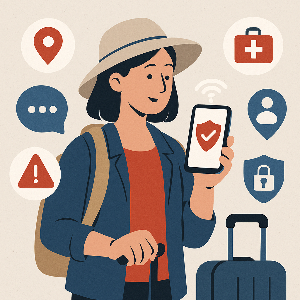 7 veiligheidsapps die elke reiziger moet hebben