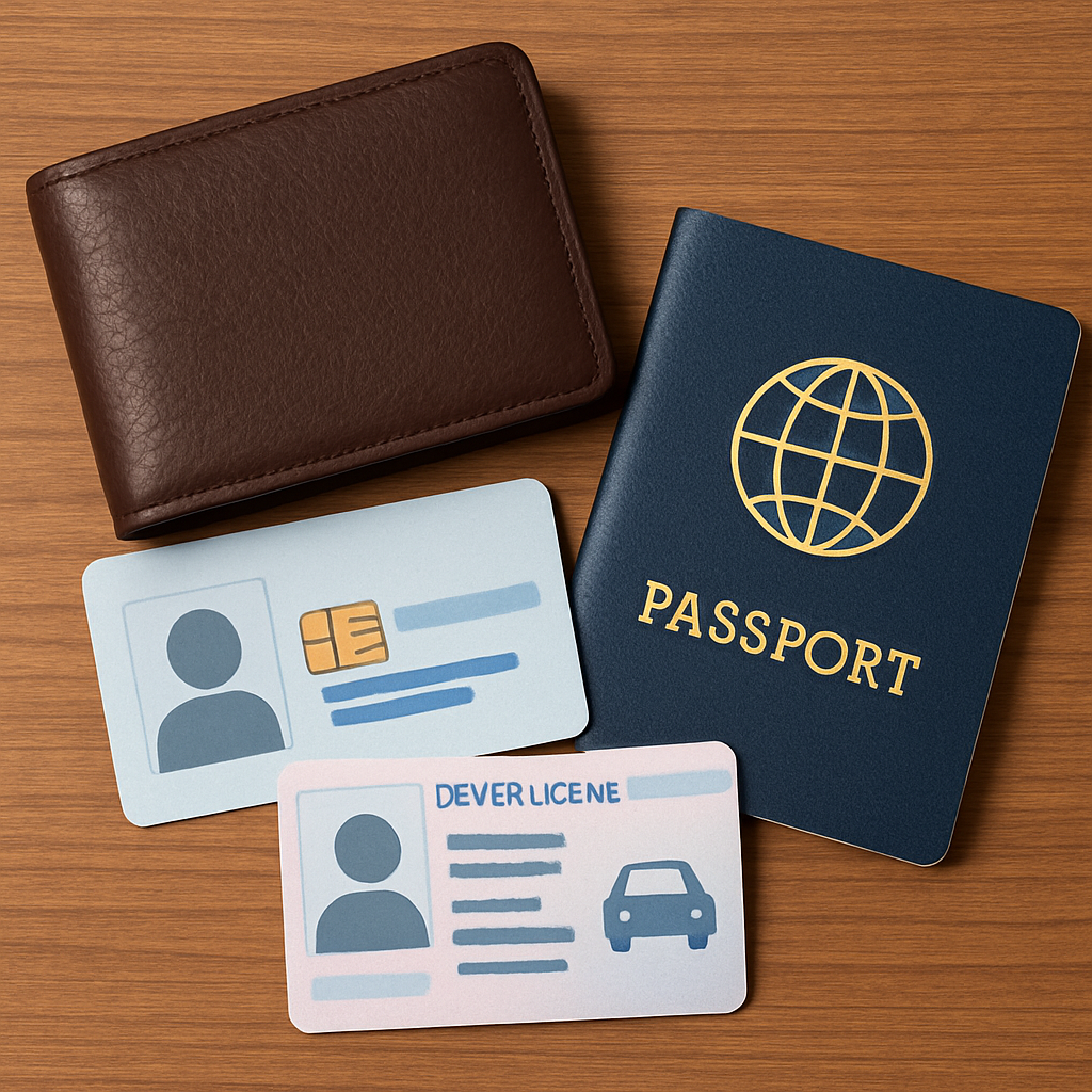 Documenten die je altijd bij je moet hebben