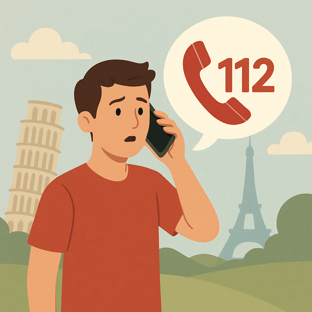 Hoe werkt een noodnummer in het buitenland