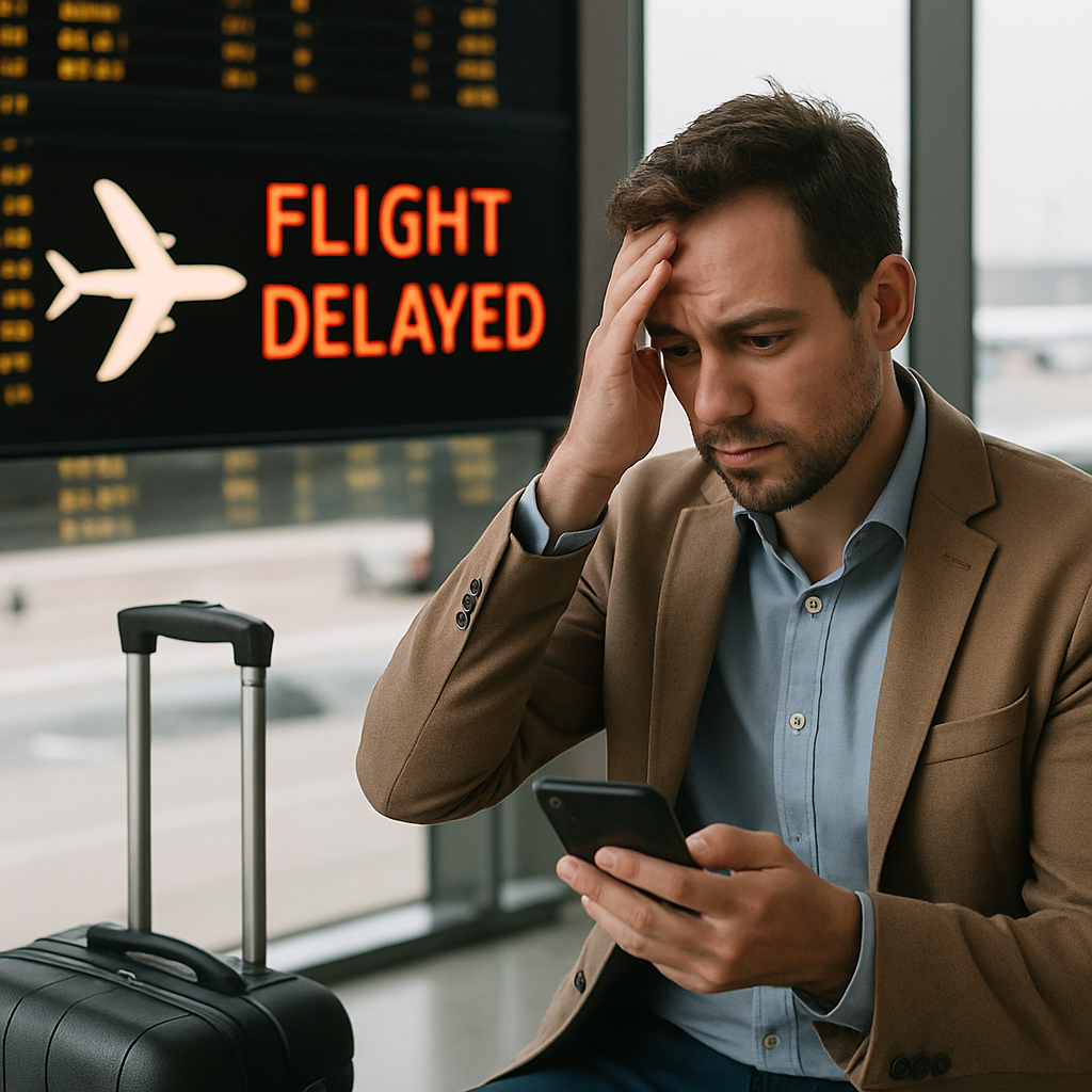 Vlucht vertraagd deze vergoeding kun je krijgen